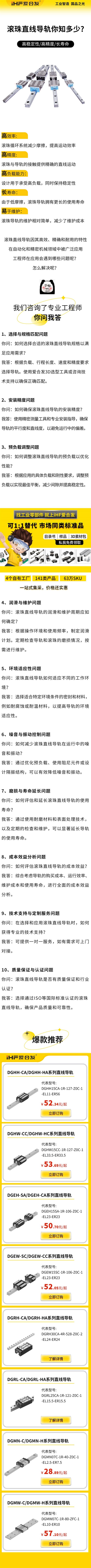 愛(ài)合發(fā)干貨分享：直線導(dǎo)軌你問(wèn)我答！